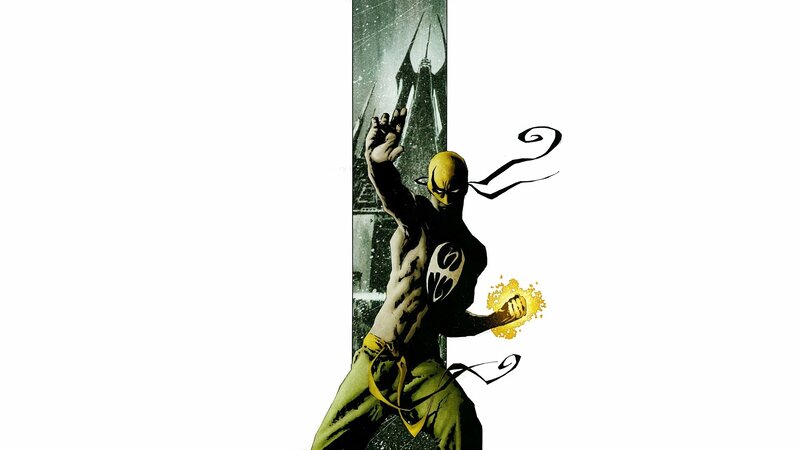 Iron Fist Character — Yellow