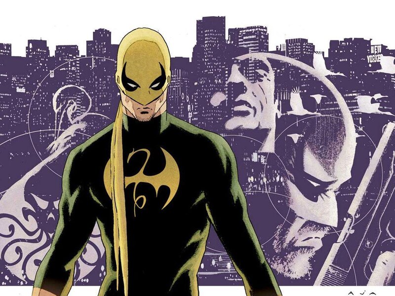 Iron Fist comic book cover