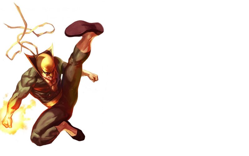 Iron Fist in Action — Yellow