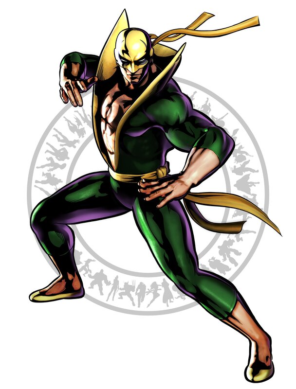 Iron Fist martial arts pose