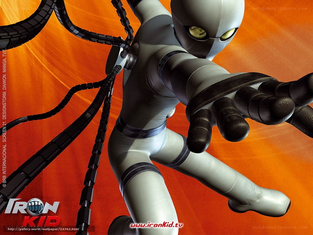 Iron Kid character artwork