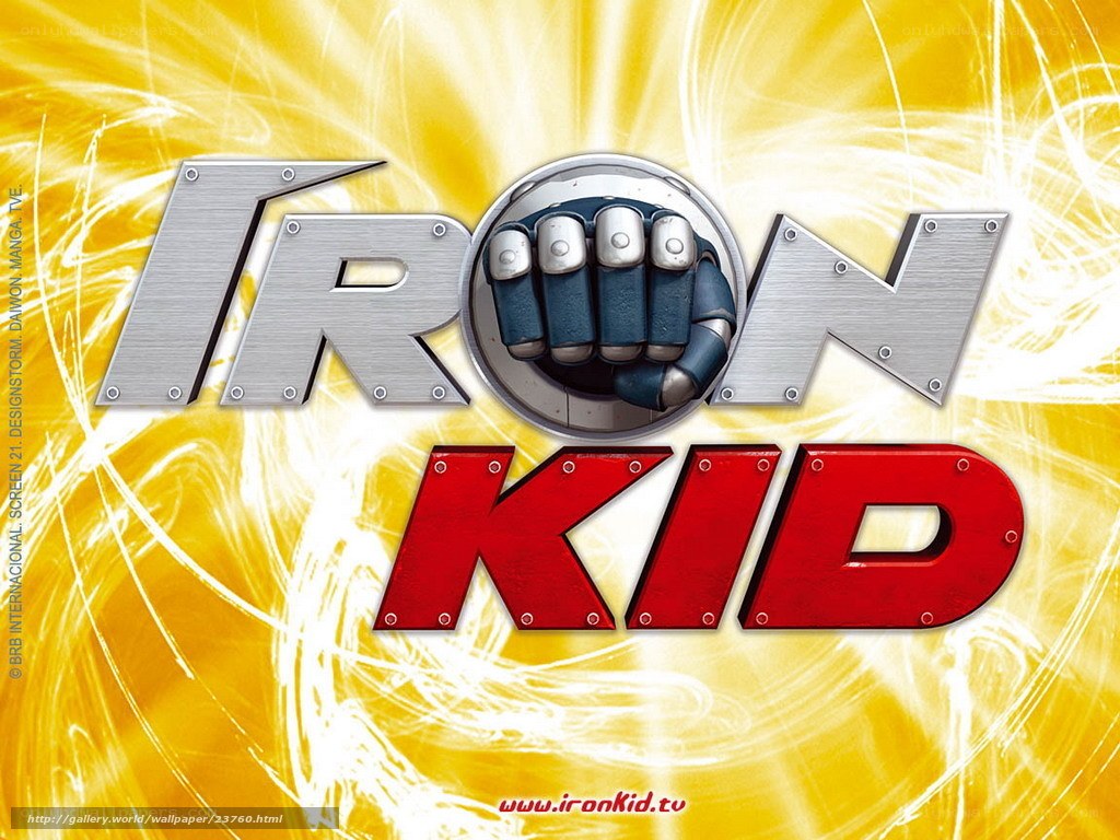 Iron Kid logo artwork