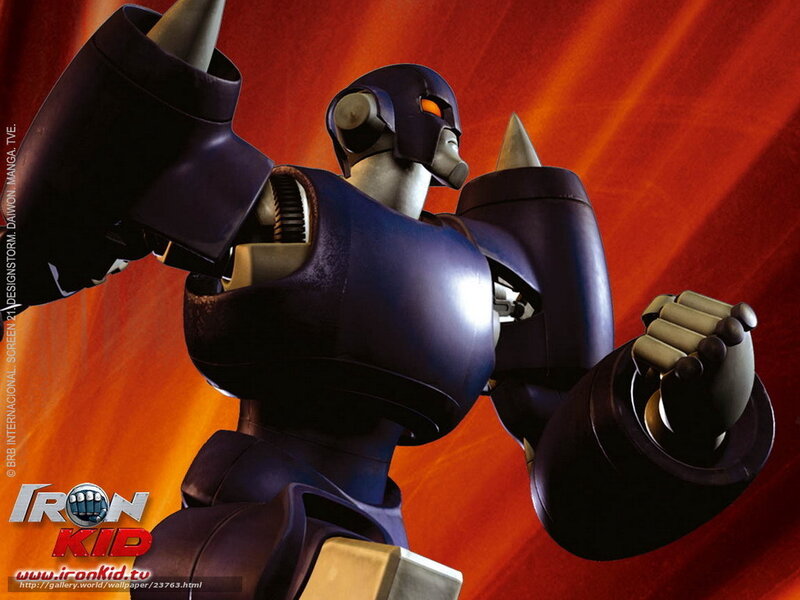 Iron Kid robot character
