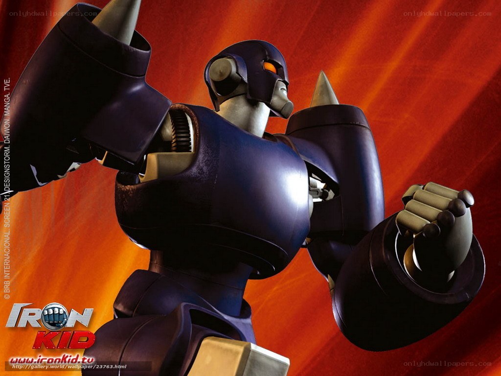 Iron Kid robot character