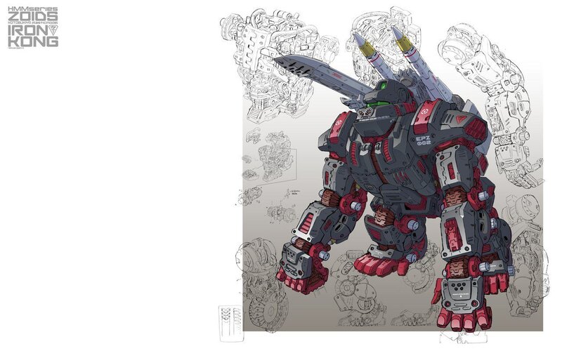Iron Kong robot design