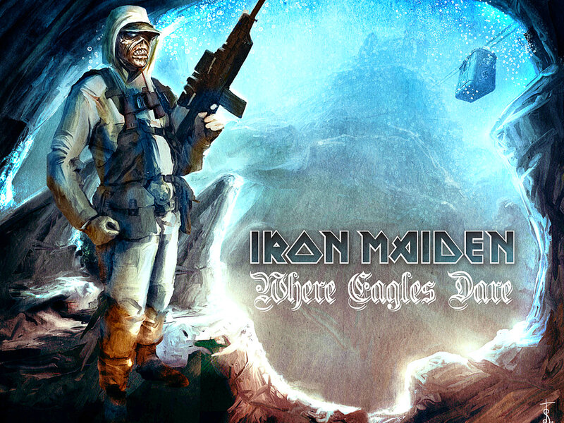 Iron Maiden album art