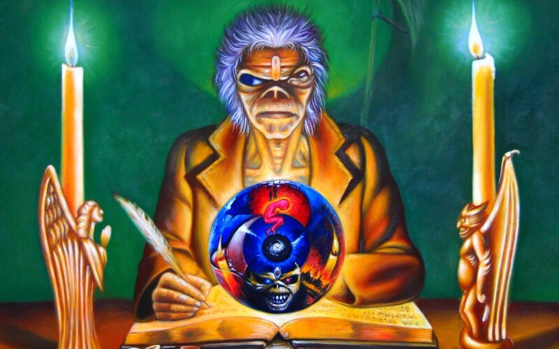 Iron Maiden album art