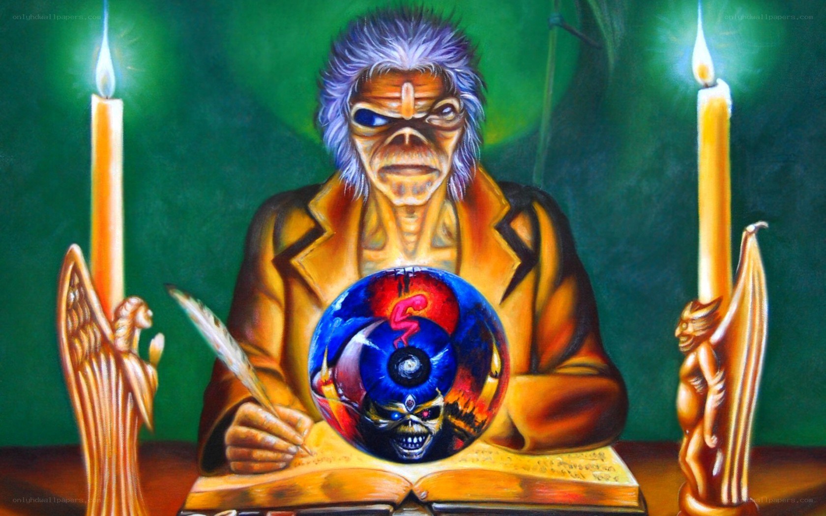 Iron Maiden album art