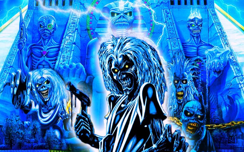 Iron Maiden album art
