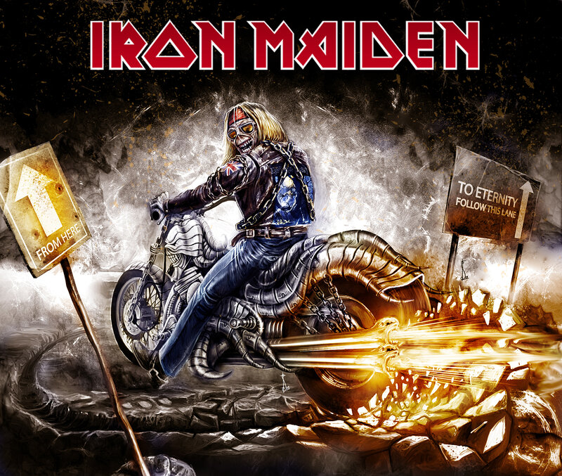 Iron Maiden album cover art