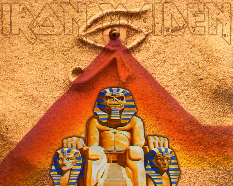 Iron Maiden album cover art