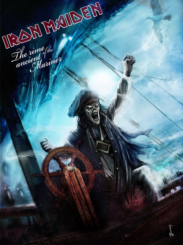 Iron Maiden album cover art