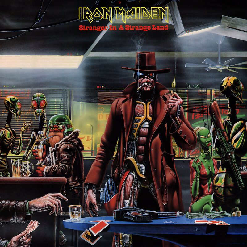 Iron Maiden album cover art