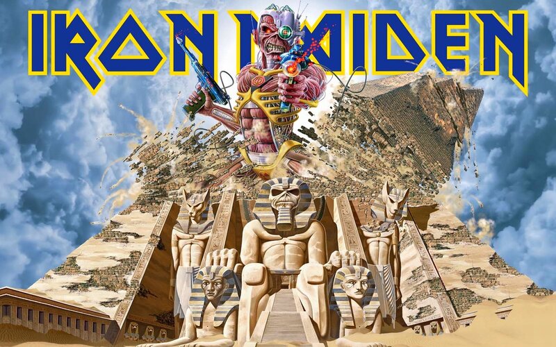Iron Maiden album cover art