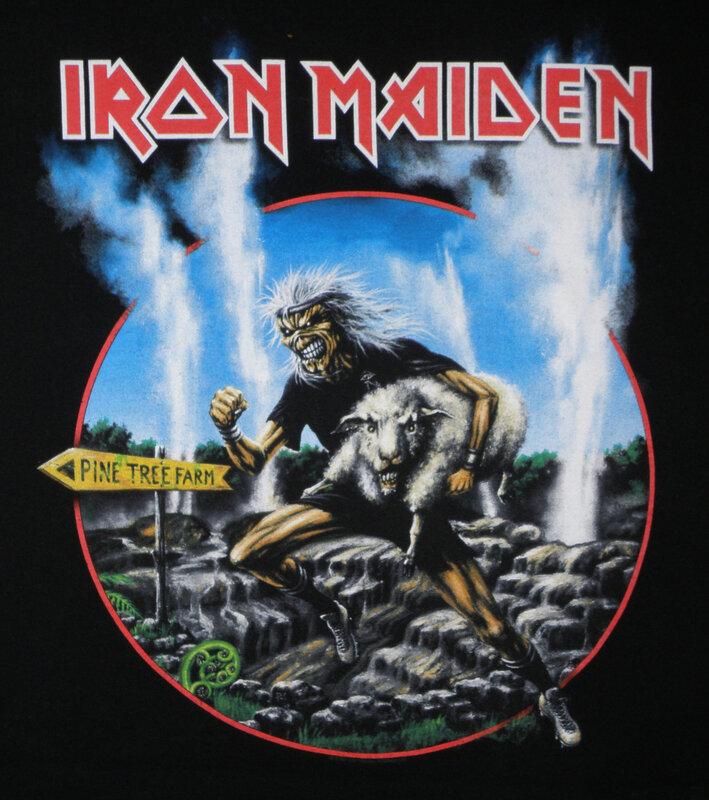 Iron Maiden album cover art