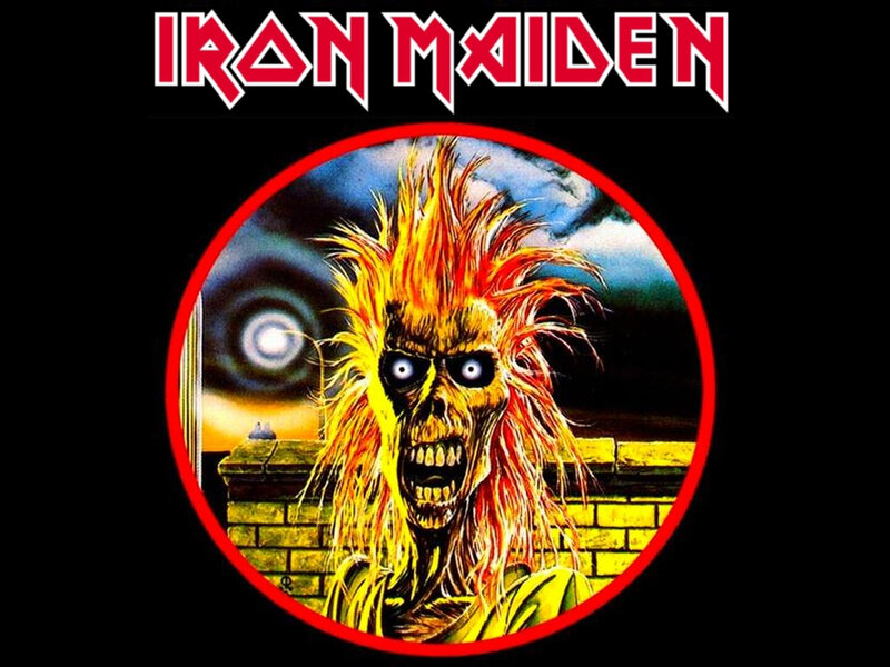 Iron Maiden album cover art