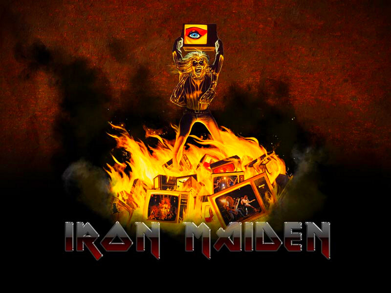 Iron Maiden album cover art