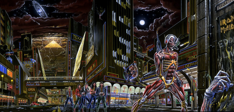Iron Maiden Band and Mascot