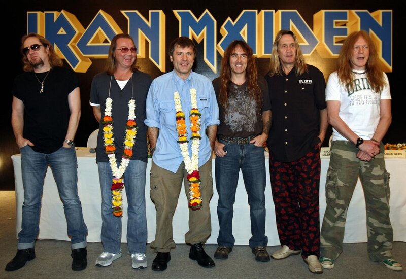 Iron Maiden Band Members — Black, Neutral