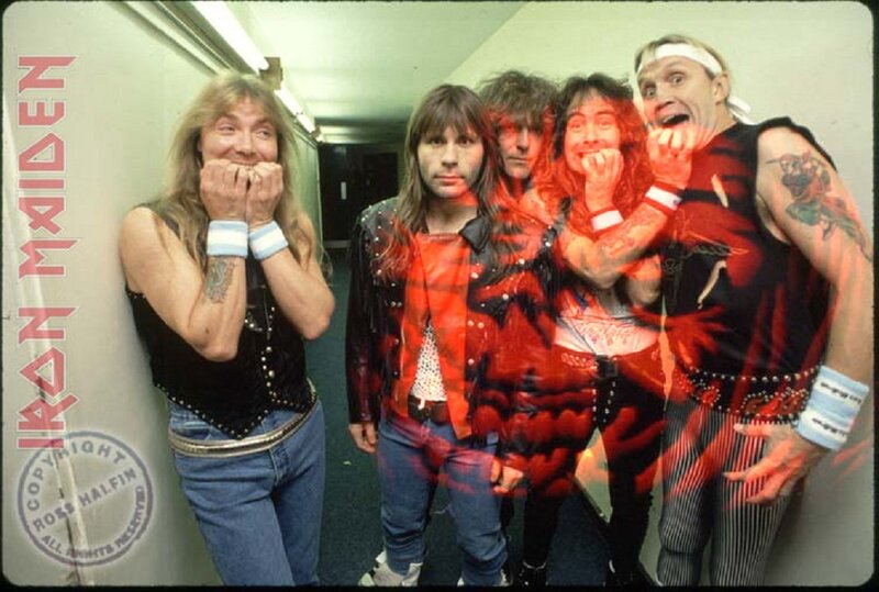 Iron Maiden band photo