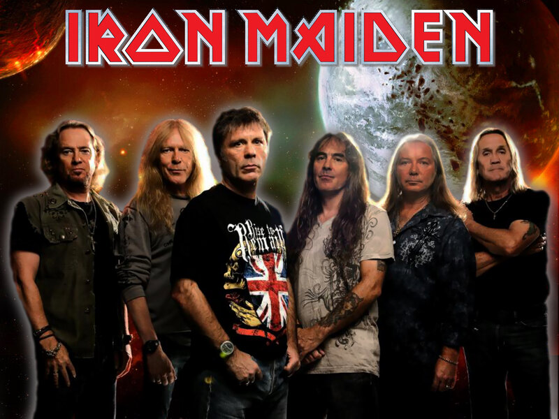 Iron Maiden band photo