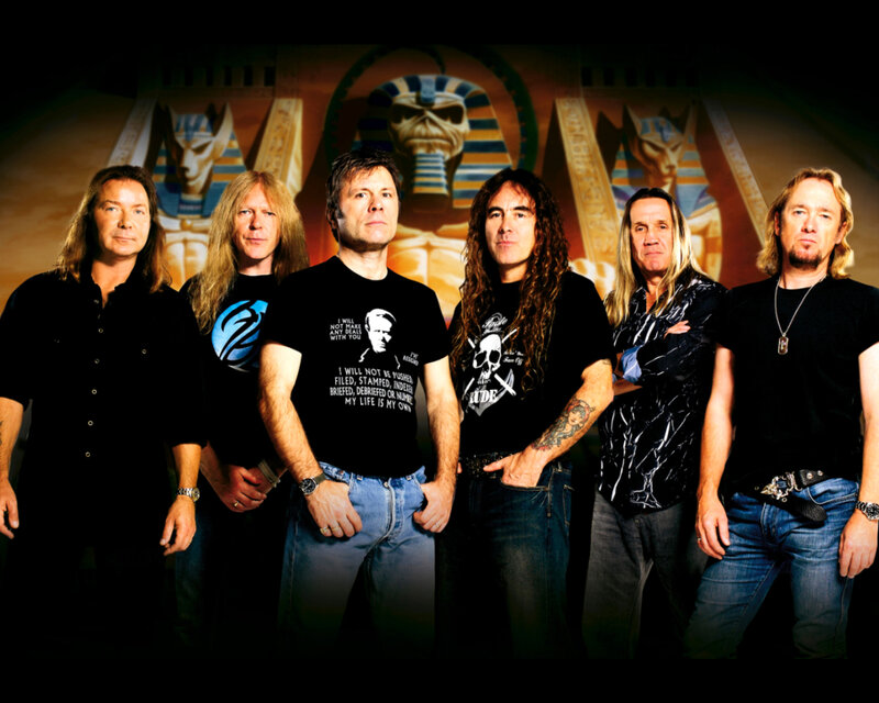 Iron Maiden band photo