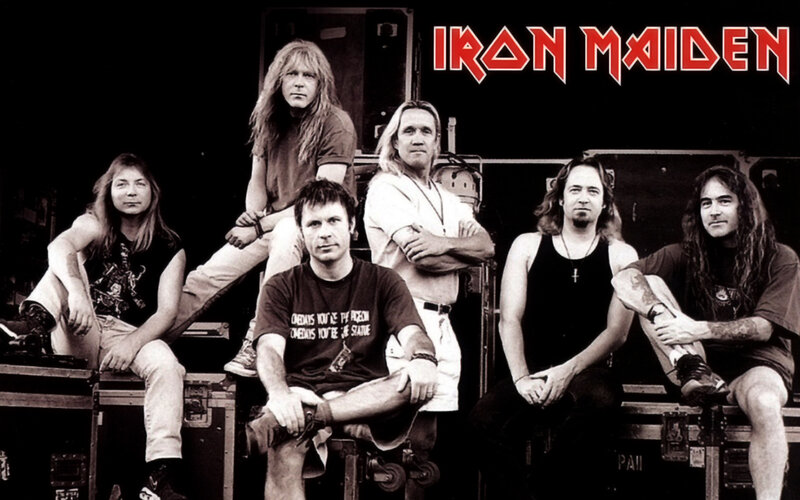 Iron Maiden band photo