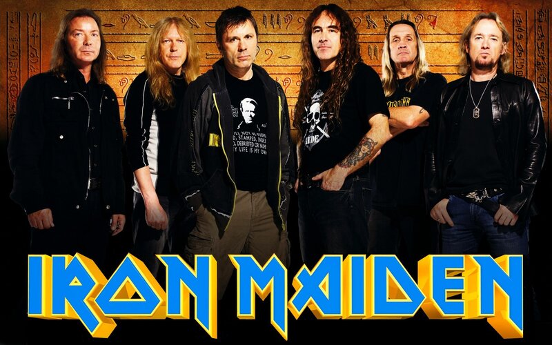 Iron Maiden band photo