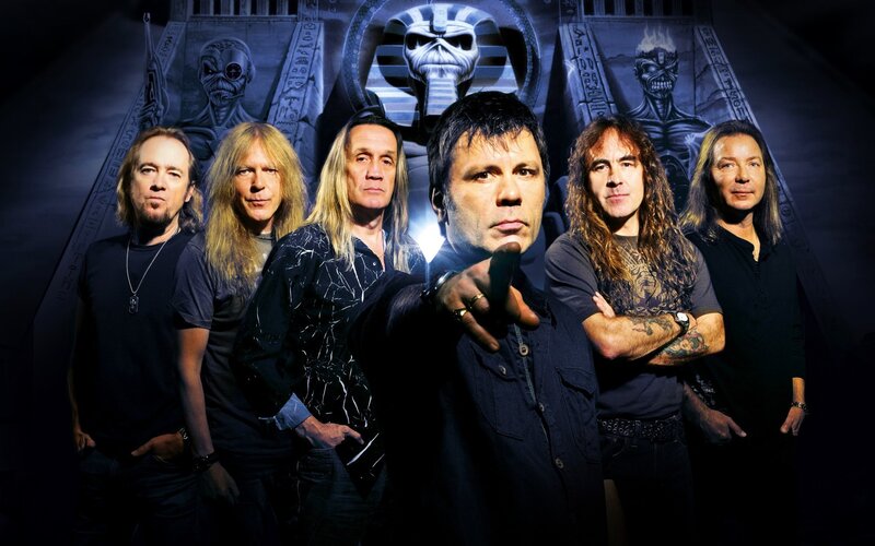 Iron Maiden band photo