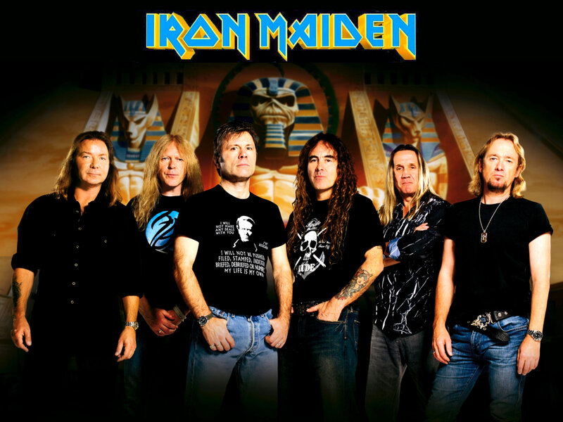 Iron Maiden band photo
