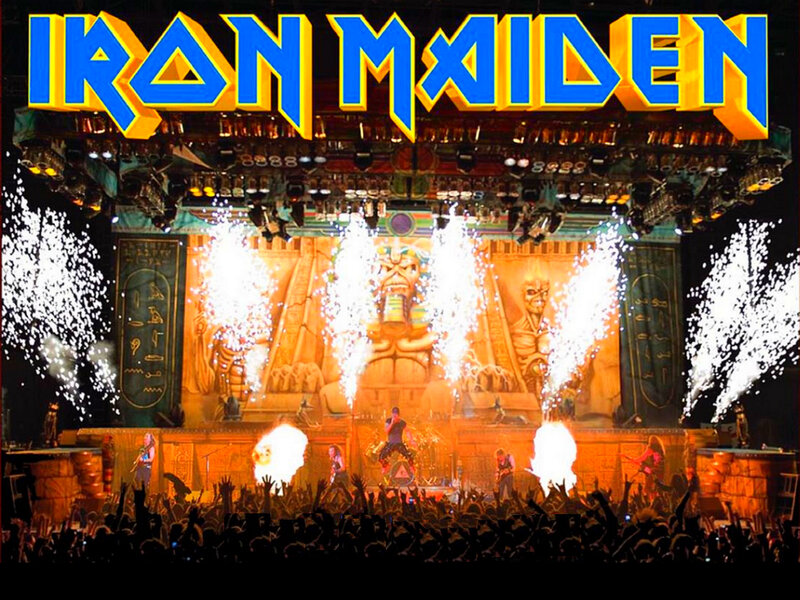 Iron Maiden Concert Stage