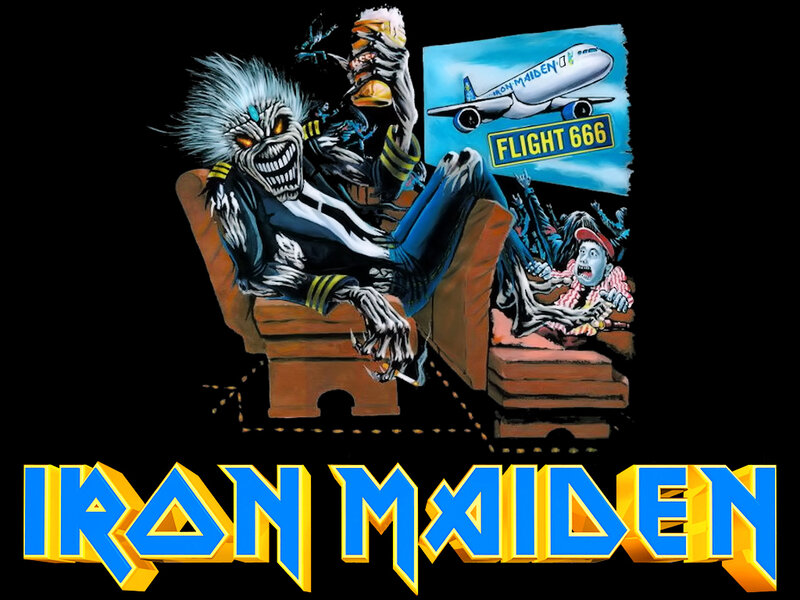 Iron Maiden flight 666 artwork