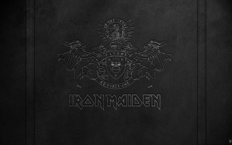 Iron Maiden Logo — Black