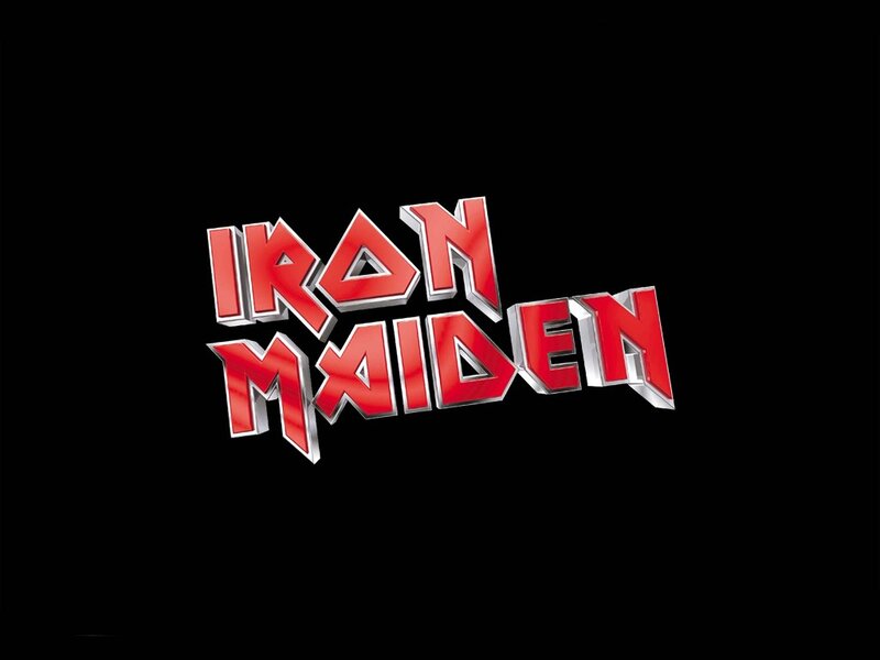 Iron Maiden Logo — Red