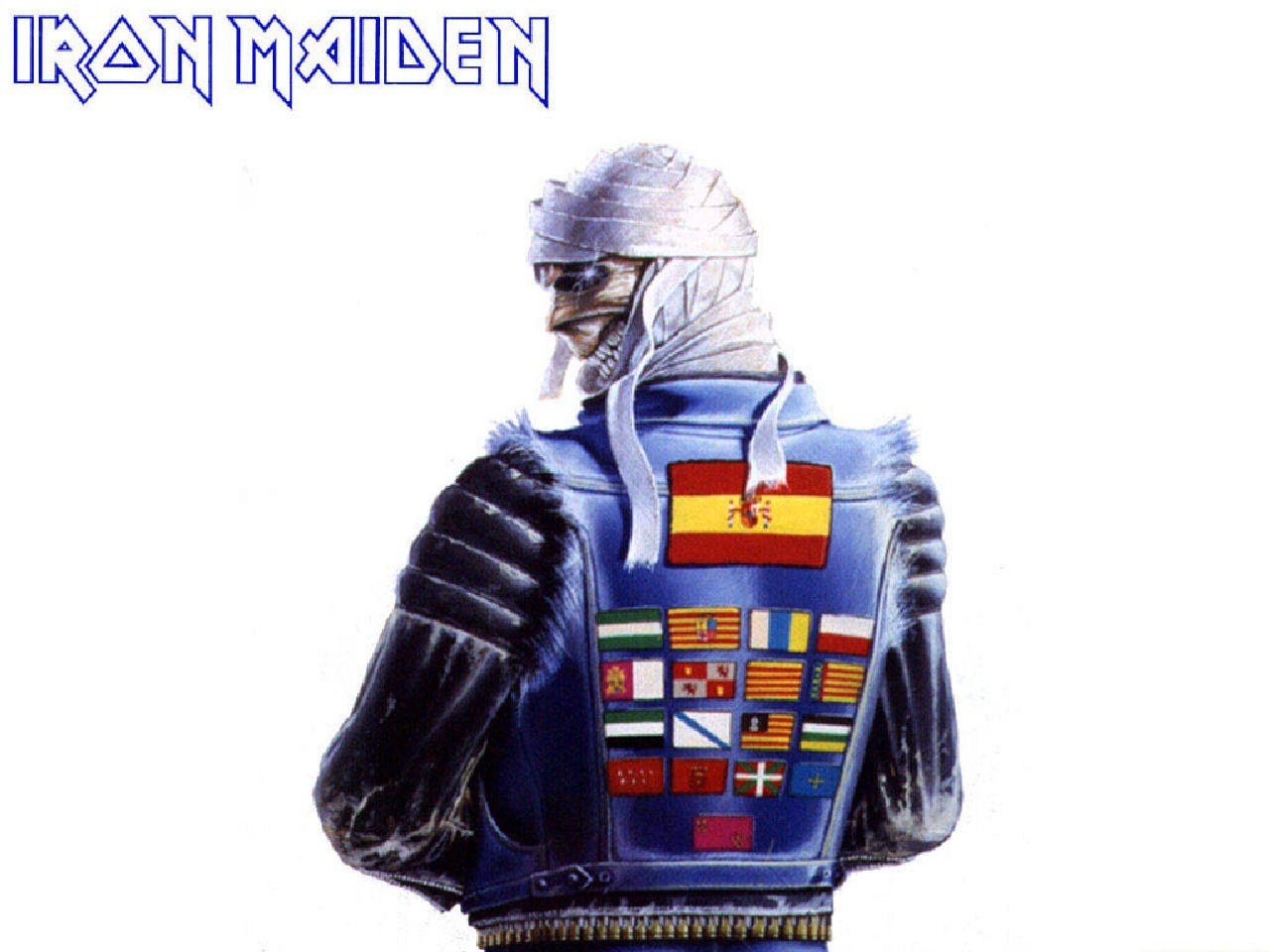 Iron Maiden mascot artwork