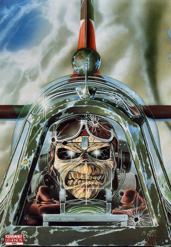 Iron Maiden pilot artwork