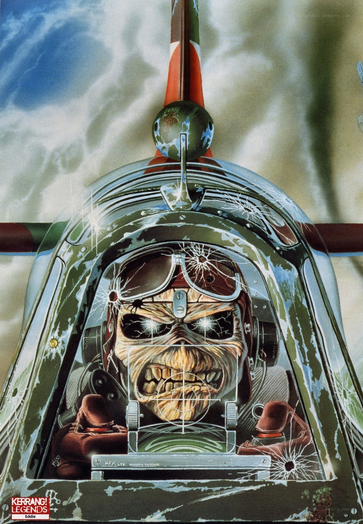 Iron Maiden pilot artwork