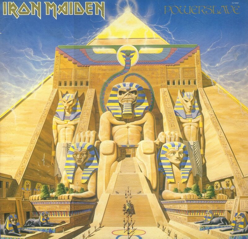 Iron Maiden Powerslave album cover