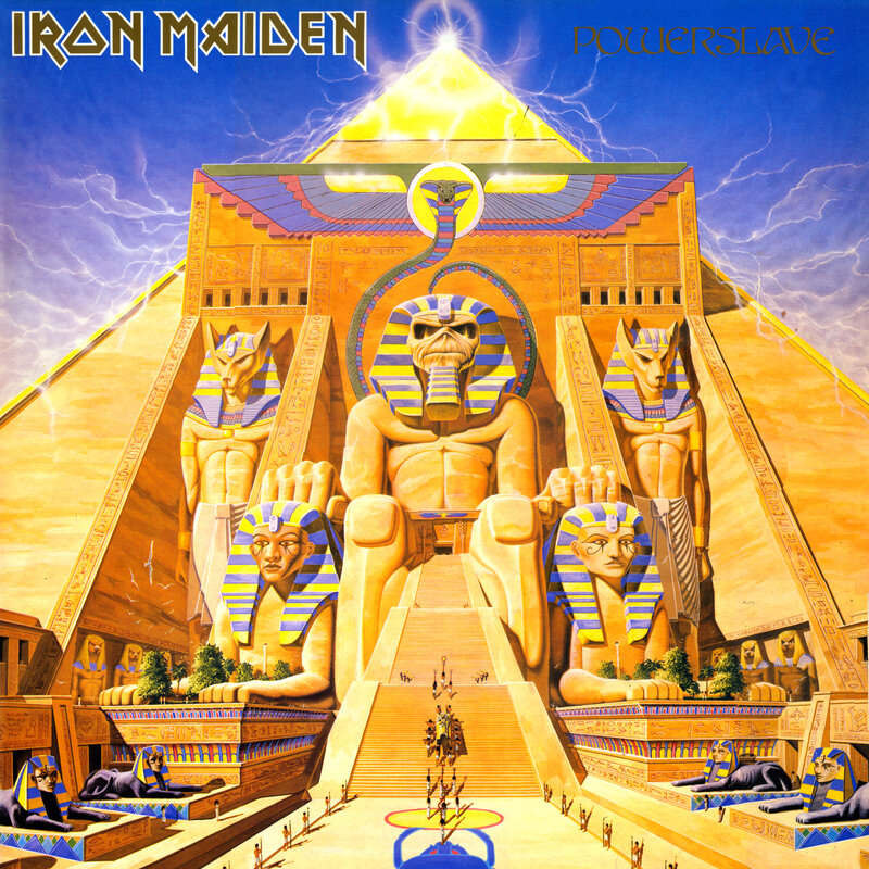 Iron Maiden Powerslave album cover