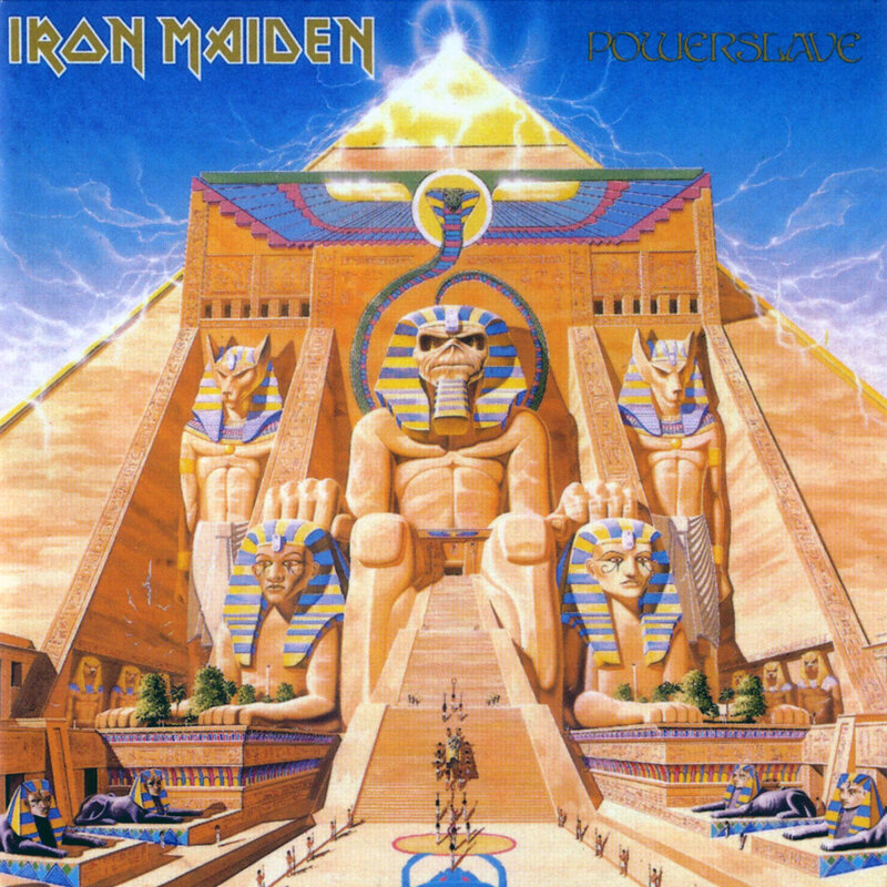 Iron Maiden Powerslave album cover