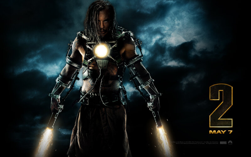 Iron Man 2 character poster