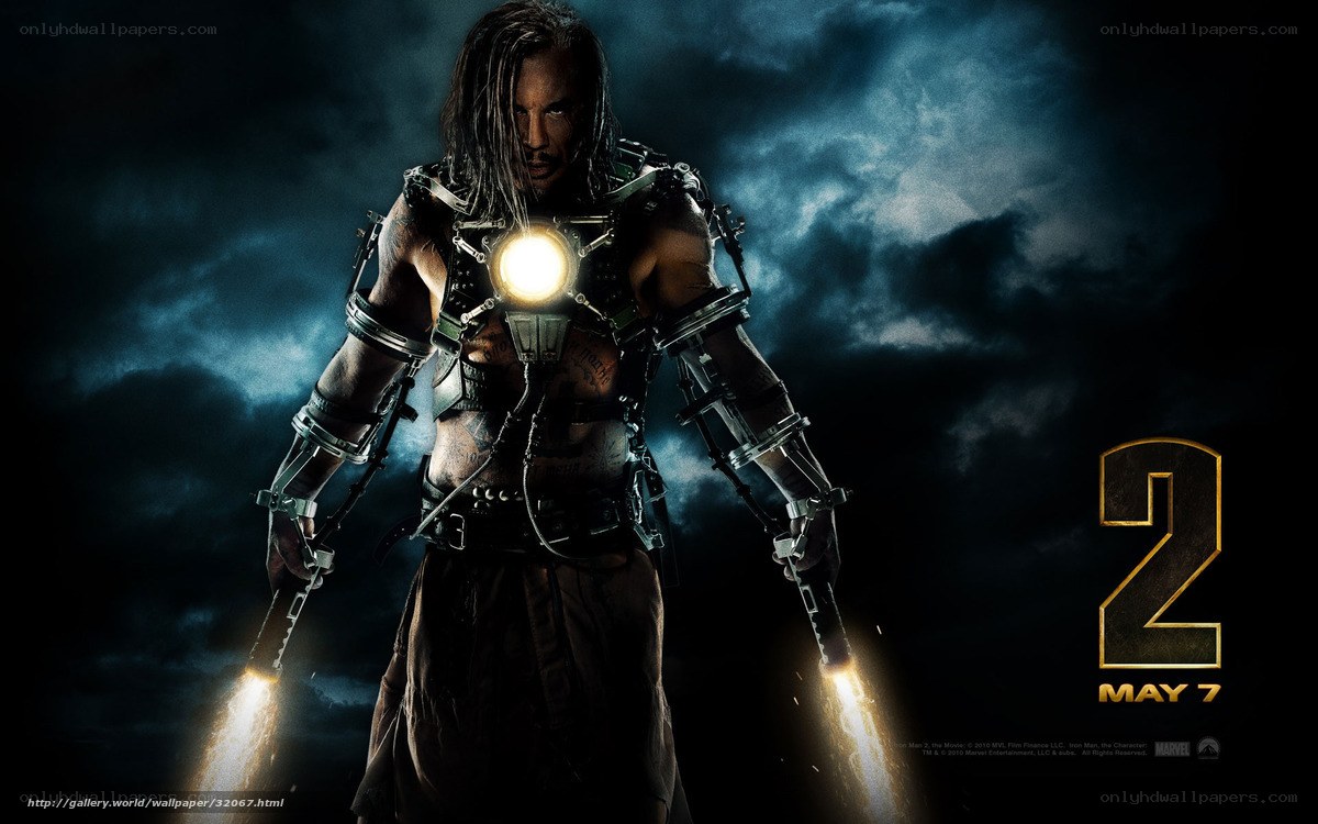 Iron Man 2 character poster