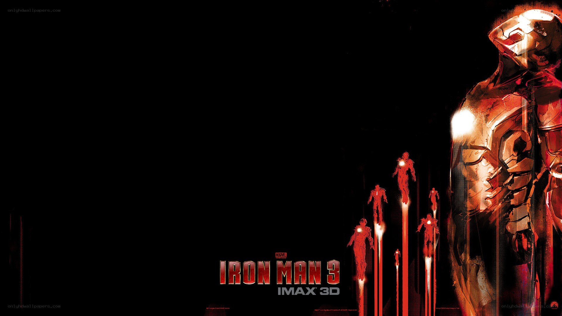 Iron Man 3 IMAX 3D poster