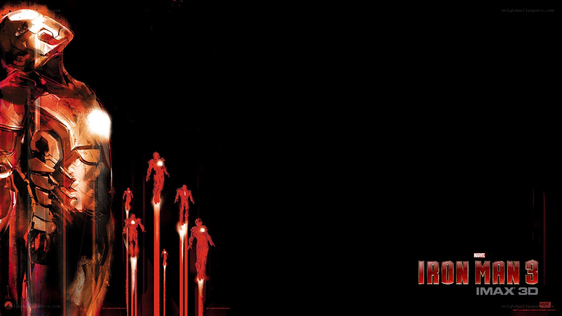 Iron Man 3 IMAX 3D poster