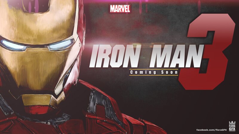 Iron Man 3 promotional art