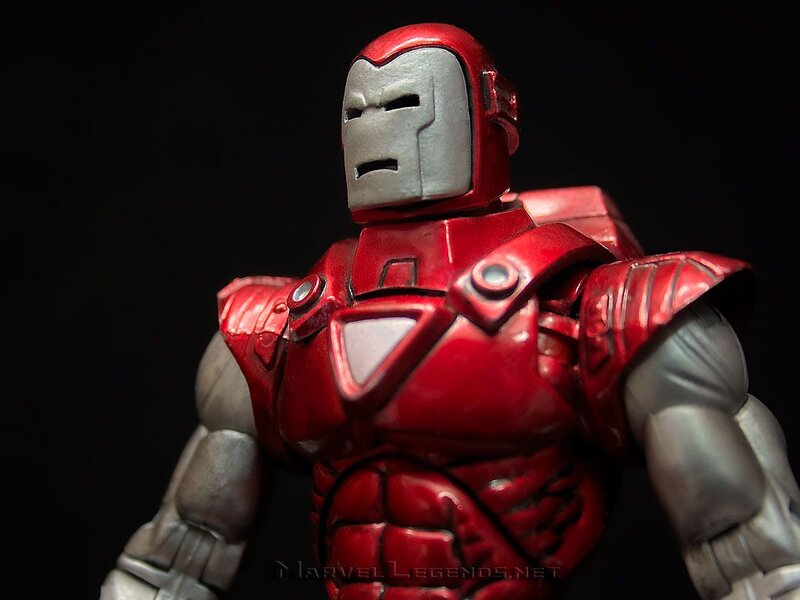 Iron Man Action Figure — Red, Dramatic, Photograph