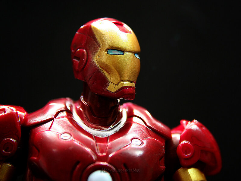 Iron Man Action Figure — Red, Dramatic