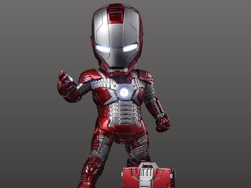 Iron Man Action Figure — Red, Neutral