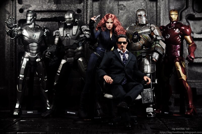Iron Man action figures collection