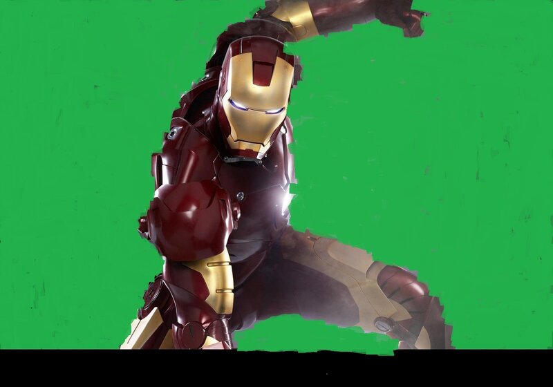 Iron Man action pose